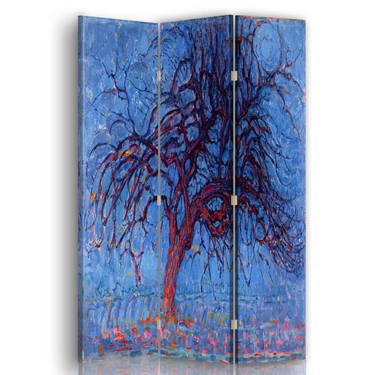Parawan The Red Tree 110x150 (3 Panele) Legendarte