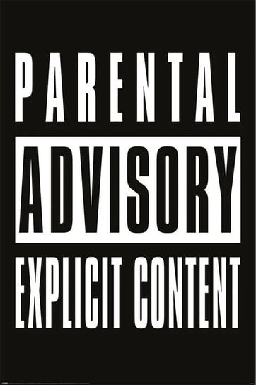 Parental Advisory plakat 61x91cm Pyramid Posters