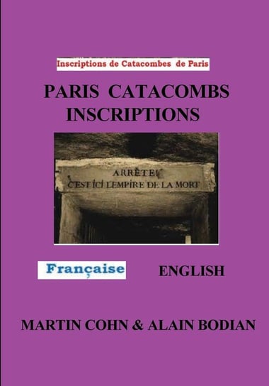 Paris Catacombs Inscriptions Cohn Martin J