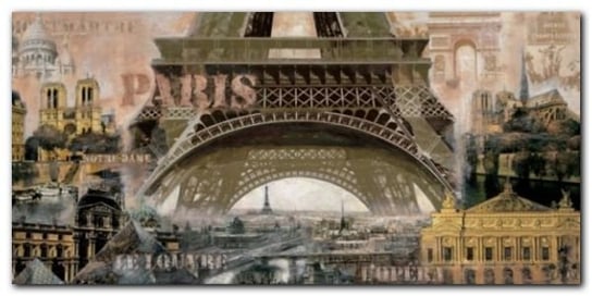 Paris plakat obraz 100x50cm Wizard+Genius