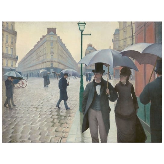 Paris Street. Rainy Day - G. Caillebotte 50x60 Legendarte