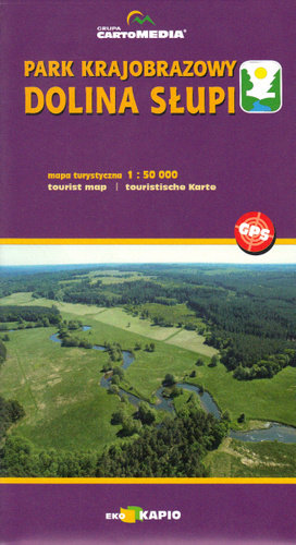 Park Krajobrazowy Dolina Słupi. Mapa 1:50 000 Wydawnictwo Kartograficzne Eko-Kapio