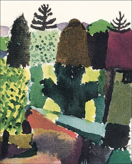 Park, Paul Klee - plakat 20x30 cm Galeria Plakatu