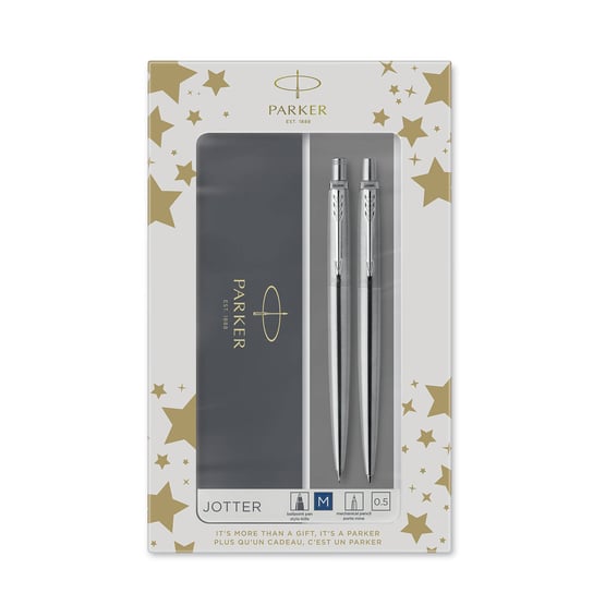 Parker, długopis i ołówek, Duo Jotter Stainless Steel CT, 2093256 Parker