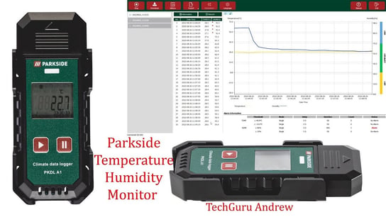 Parkside rejestrator danych klimatycznych PKDLA1 Parkside