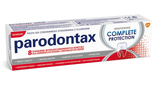 Parodontax, Complete Protection Whitening, pasta do zębów, 75 ml Parodontax