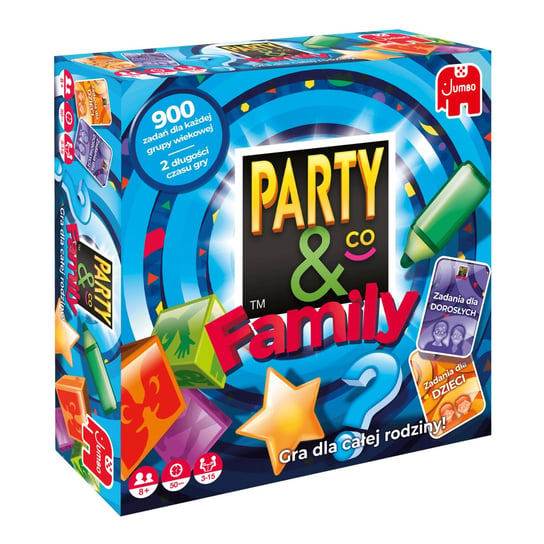 Party&Co Family PL, gra planszowa, Jumbo Party&Co