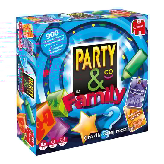 Party&Co Family PL, gra planszowa, Jumbo Party&Co