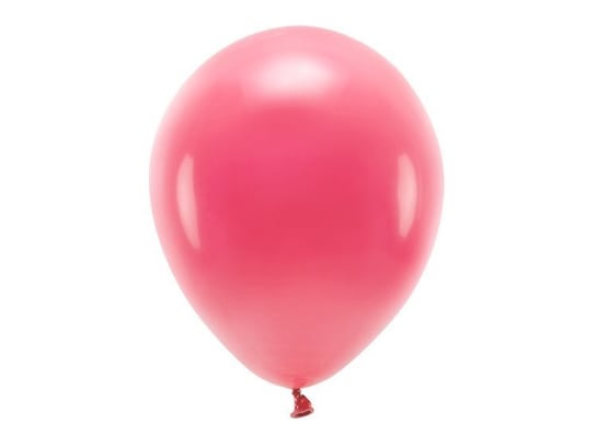 Party Deco, balony eco pastelowe, jasnoczerwone, 30 cm, 10 szt PartyDeco
