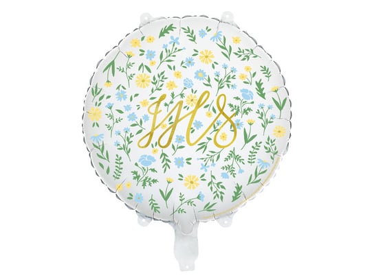 PartyDeco, Balon foliowy IHS 45 cm mix, 1 szt. PartyDeco