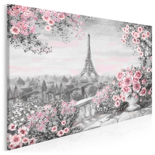 Paryskie dnie - nowoczesny obraz na płótnie - 120x80 cm VAKU-DSGN Nowoczesne obrazy