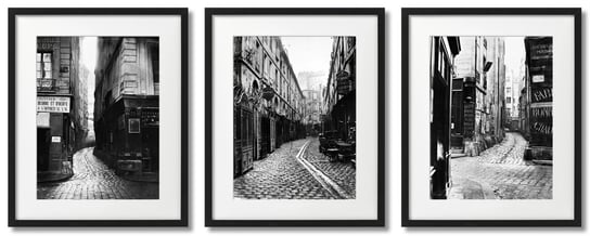 Paryż, Uliczki, Czarno-Białe Fotografie DEKORAMA