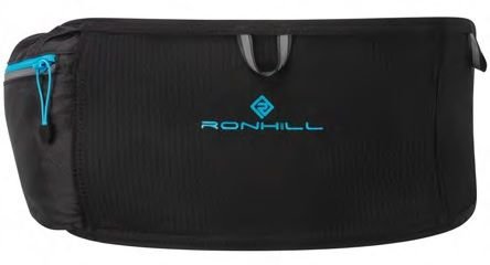 Pas do biegania Ronhill OTM Belt | BLACK / CYAN RONHILL