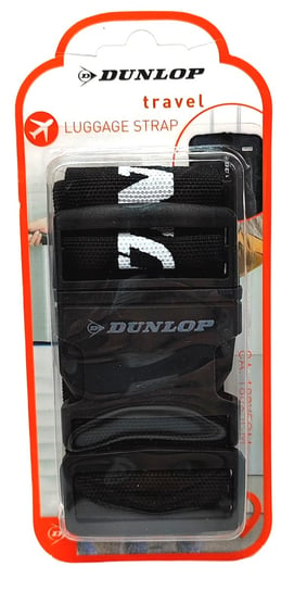 Pas zabezpieczający do bagażu Dunlop. Czarny Dunlop