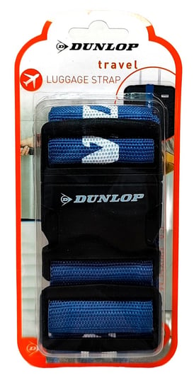 Pas zabezpieczający do bagażu Dunlop. Granatowy Dunlop