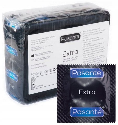 Pasante, Prezerwatywy Extra Safe Mocne, 72 Szt. Pasante
