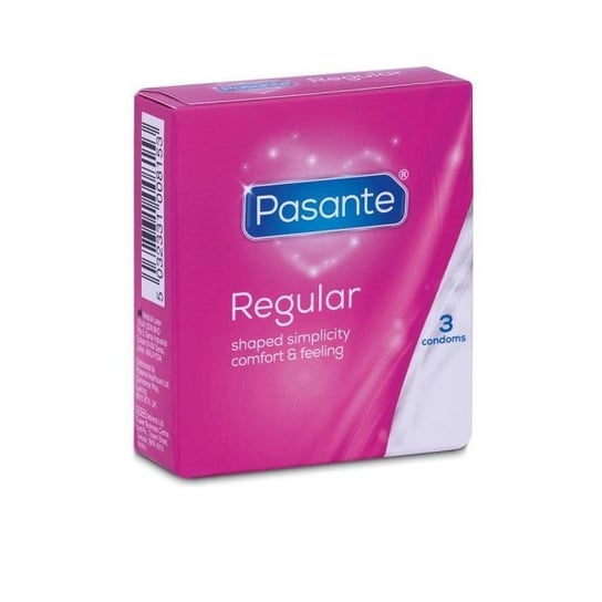 Pasante Regular prezerwatywy klasyczne classic 3 szt. Pasante