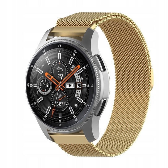 Pasek Bizon Strap Watch Chain 20 mm do Huawei Watch GT 3 42 mm, złoty Bizon