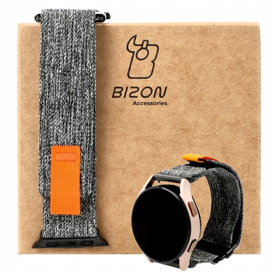 Pasek Bizon Strap Watch Urban do Galaxy Watch 20 mm, szary melanż Bizon