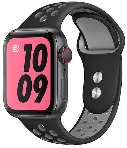 Pasek do Apple Watch 1/2/3/4/5 CRONG Duo Sport Band, 38/40/41 mm Crong