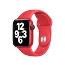 Pasek do Apple Watch Sport 42/44mm S/M Czerwony Inna marka