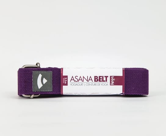 Pasek do jogi Asana fioletowy 250/3,8cm Bodhi Yoga