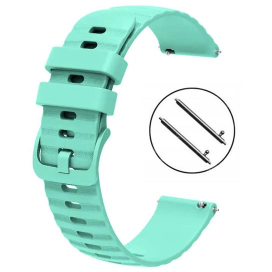 Pasek do smartwatch 20mm | silikonowy | uniwersalny | G03 | miętowy ExtremeStyle