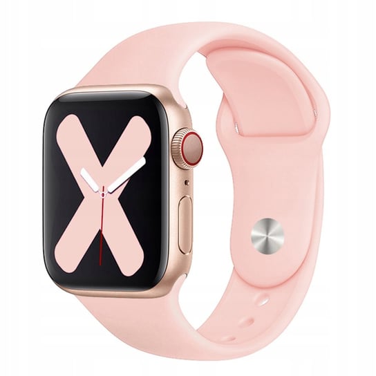 PASEK do Zegarka APPLE WATCH GUMOWY 38/40/41mm RÓŻOWY Inna marka