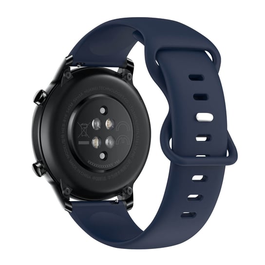 Pasek do zegarka Honor Magic Watch 2, 42 mm elastycznego silikonu, granatowy Avizar
