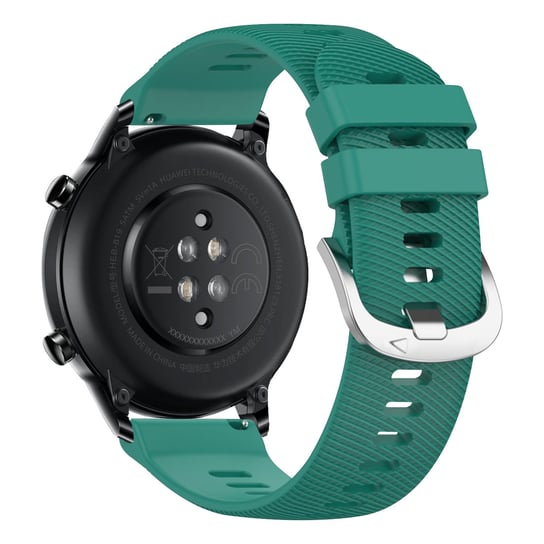 Pasek do zegarka Honor Magic Watch 2, 46 mm teksturowany silikon zielony Avizar