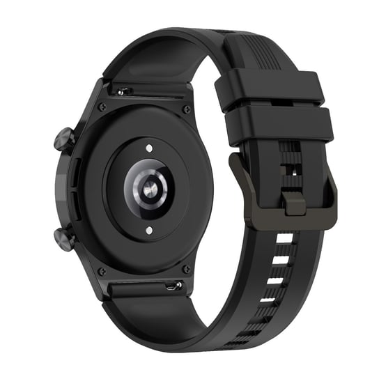 Pasek do zegarka Honor Watch GS3 Miękki w dotyku silikon Czarny Avizar