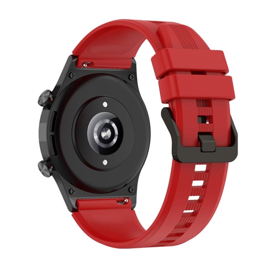 Pasek do zegarka Honor Watch GS3 Miękki w dotyku silikon Czerwony Avizar