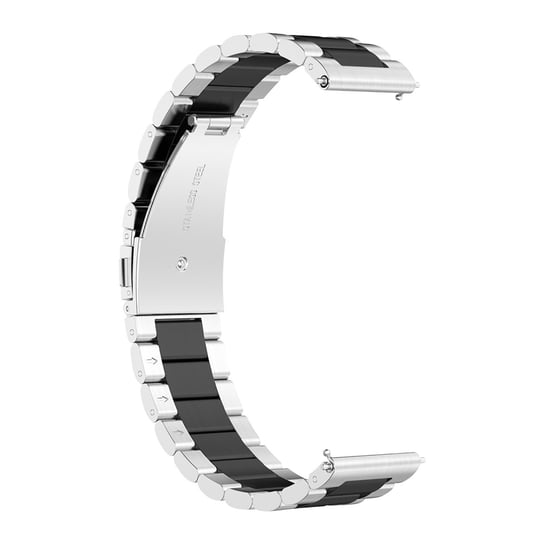 Pasek do zegarka Huawei GT 3 46 mm Stalowa klamra Czarny Avizar