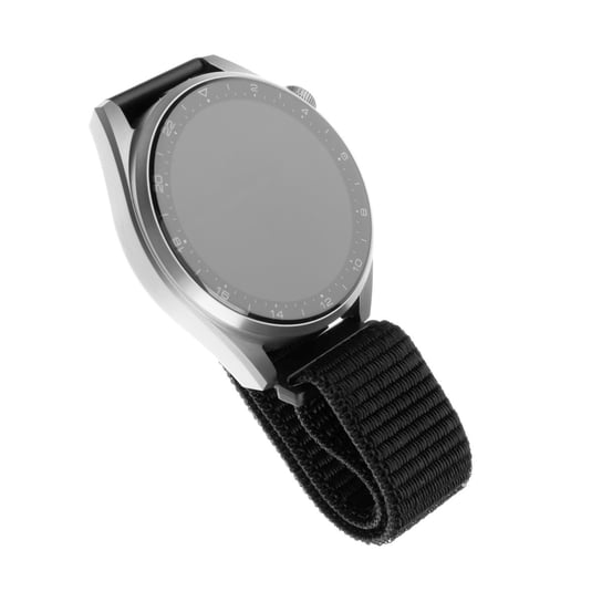 Pasek FIXED Nylon Strap o szerokości 20 mm do smartwatcha, czarny FIXED