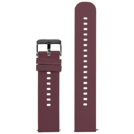 Pasek gumowy do zegarka U27 - fioletowy/czarny - 18mm PACIFIC