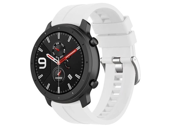 Pasek gumowy soft Alogy do Samsung Galaxy Watch Active 2 Biały (20mm) Alogy