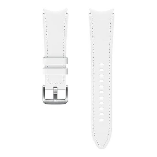 Pasek Hybrid Leather Band Samsung ET-SHR89LWEGEU do Watch4 20mm M/L biały/white Samsung