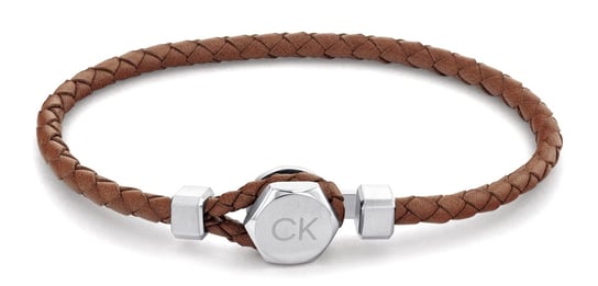 Pasek Latch One Size Leather Stone-Free - Key Features Highlighted Calvin Klein