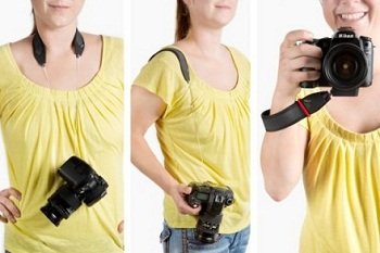 Pasek na nadgarstek, szyję lub ramię 3-Way Camera Strap Joby