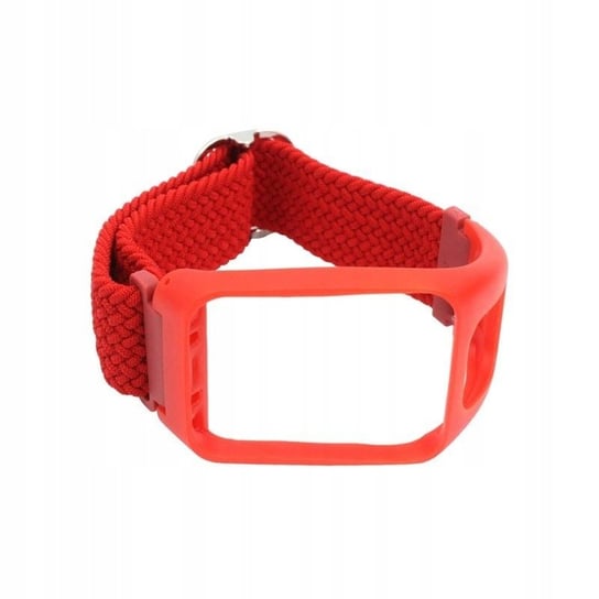 Pasek Nylonowy do TomTom Runner 3 2 Spark 3 2 Golfer 2 Adventurer czerwony GSM-HURT