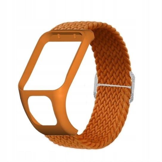 Pasek Nylonowy do TomTom Runner 3 2 Spark 3 2 Golfer 2 Adventurer pomarańcz GSM-HURT