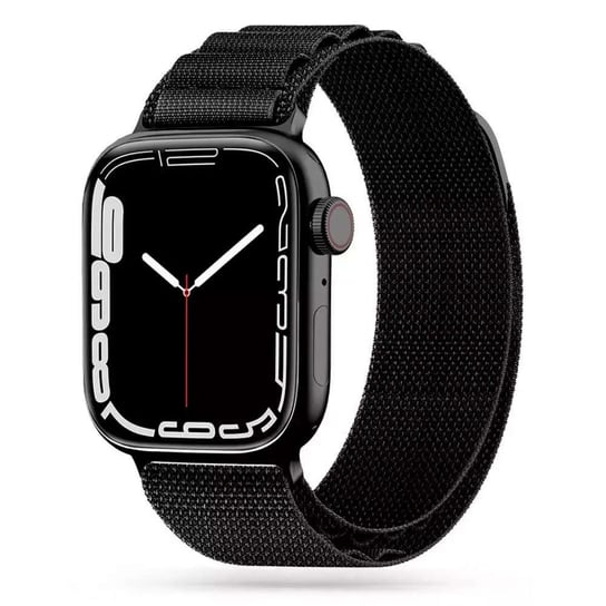 Pasek nylonowy do zegarka Nylon Pro do Apple Watch 4/5/6/7/8/SE/Ultra (42/44/45/49) black 4kom.pl
