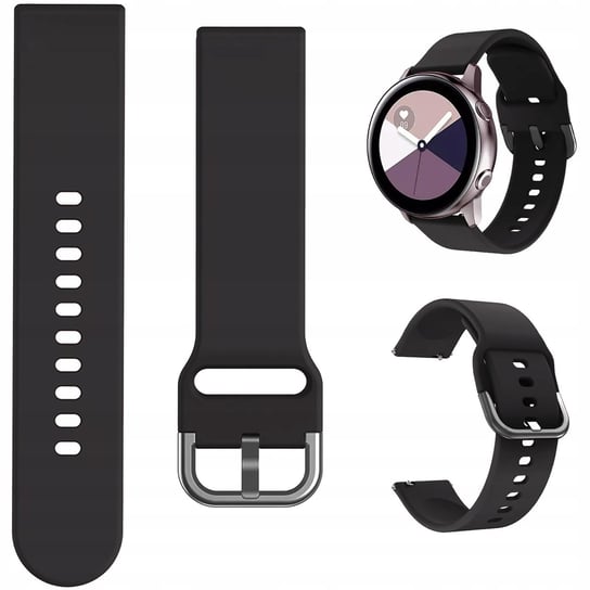 Pasek Opaska 20 Mm Silikon Do Zegarka Smartwatch Uniwersalny Teleskopy Hello Case