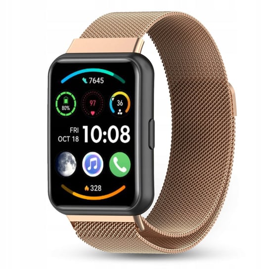 PASEK OPASKA BRANSOLETA DO HUAWEI WATCH FIT 2 | STAL RÓŻNE KOLORY - PREMIUM Inna marka