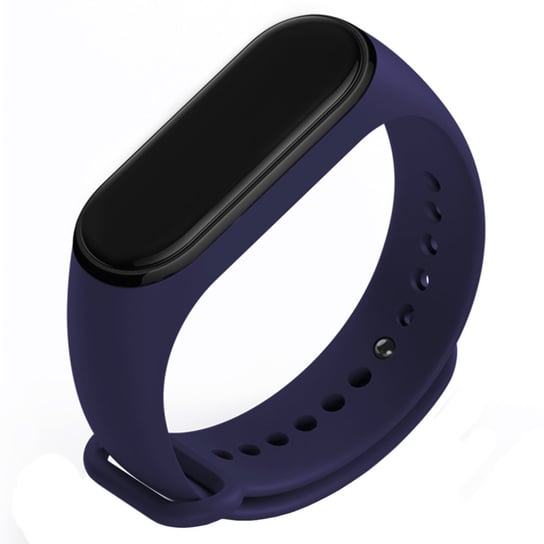 PASEK OPASKA JEDNOLITA do XIAOMI MI BAND 3/4 (granatowy) Chronsmarta