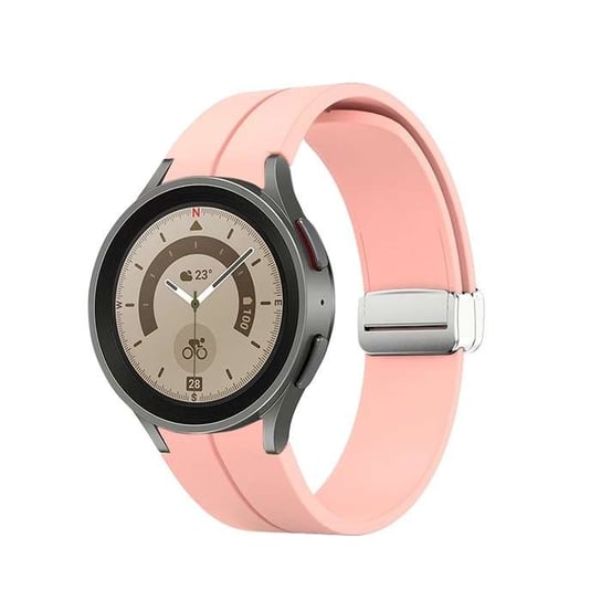 Pasek Opaska Line Samsung Galaxy Watch 4 / 5 40 / 42 / 44 / 46 mm Pink Bestphone