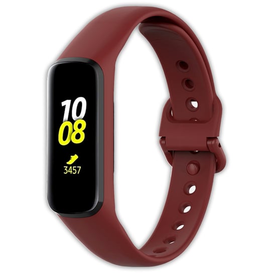 Pasek opaska silikonowa Vanfone do Samsung Galaxy Fit 2 SM-R220, bordowy Vanfone