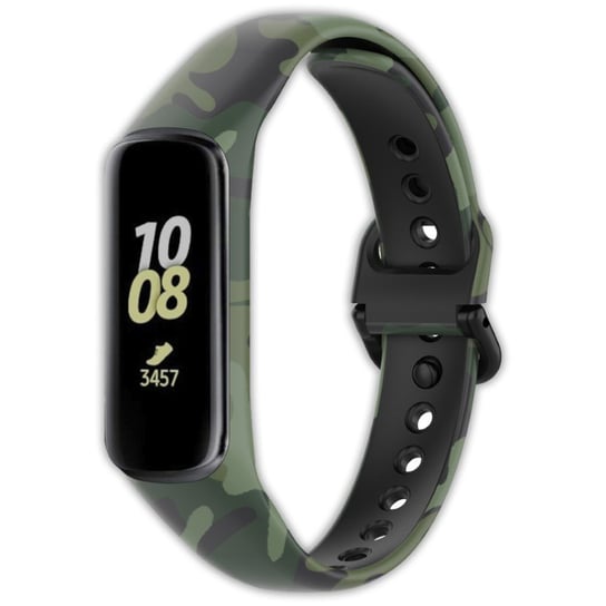 Pasek opaska silikonowa Vanfone do Samsung Galaxy Fit 2 SM-R220, moro zielone Vanfone