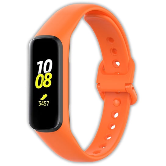 Pasek opaska silikonowa Vanfone do Samsung Galaxy Fit 2 SM-R220, pomarańczowy Vanfone