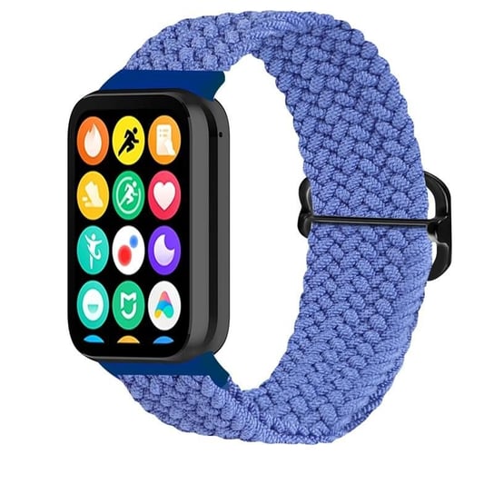 Pasek Pleciony Mi Band 8 Pro / M8 Pro (3), BLUE / NIEBIESKI bez marki